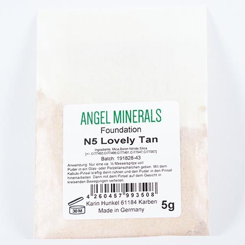 VEGAN Mineral Foundation N5 "Lovely Tan" - Refill