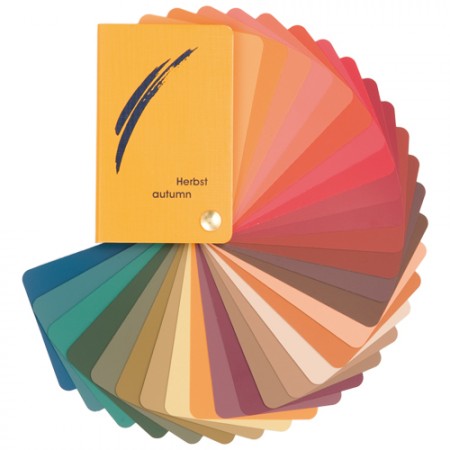 Farbpass Frühling 35 Farben "Elegance" zur Farbberatung Farbfächer Frühlingstyp 